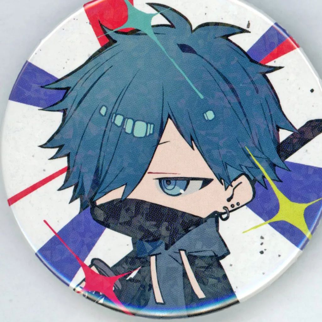 中古】バッジ・ピンズ VanilLa(Crazy Raccoon) 缶バッジ(ホロ) B