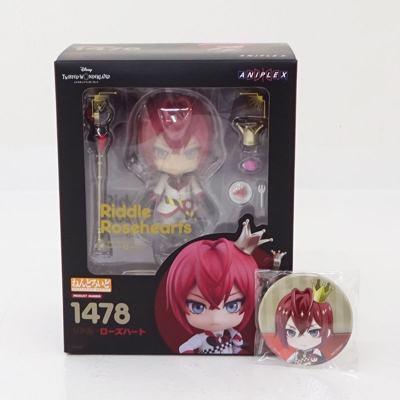 特典缶バッジ付き】ツイステ ねんどろいど リドル・ローズハート