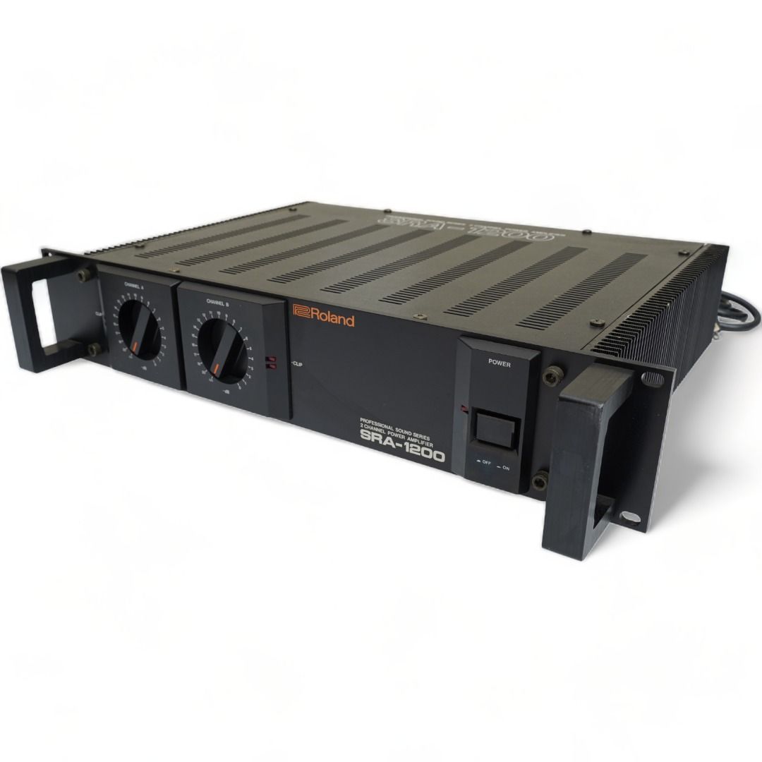 希少】Roland SRA-1200 パワーアンプ￼ローランドテック 希少】Roland
