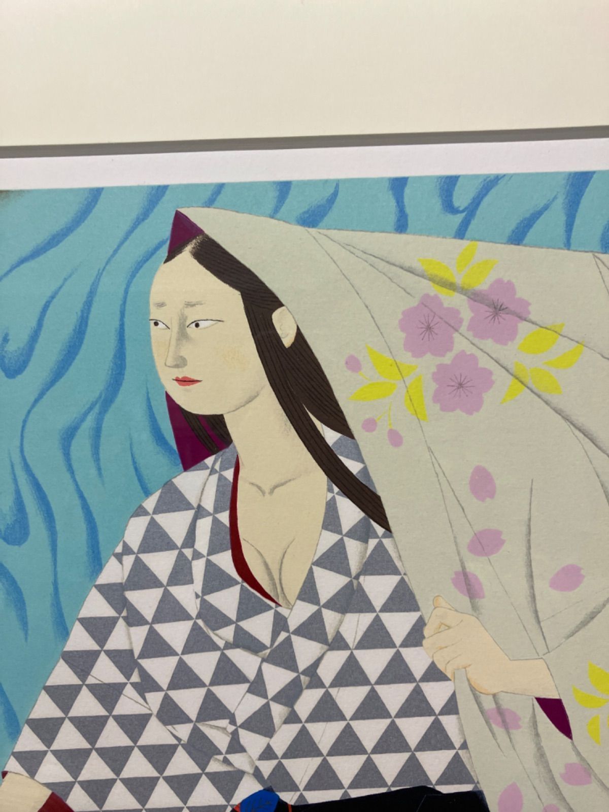 森田曠平【美人画】 【春夏秋冬-春】lithograph 99限定 森田曠平 特別