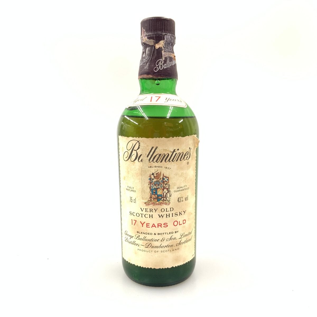 Ballantine's 17 Years Old スコッチウイスキー未開栓古酒 M1