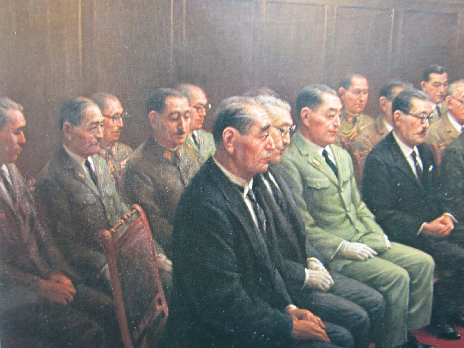 希少!!「最後の御前会議」白川一郎 貴重な記録 不朽の名画 複製 / 昭和天皇