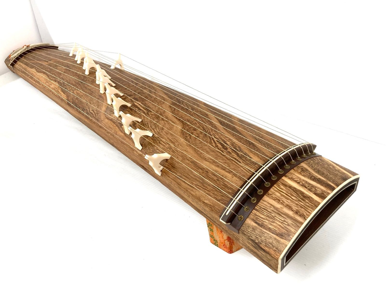練習・初心者用お琴 13弦 売れ筋 並甲 すだれ彫り