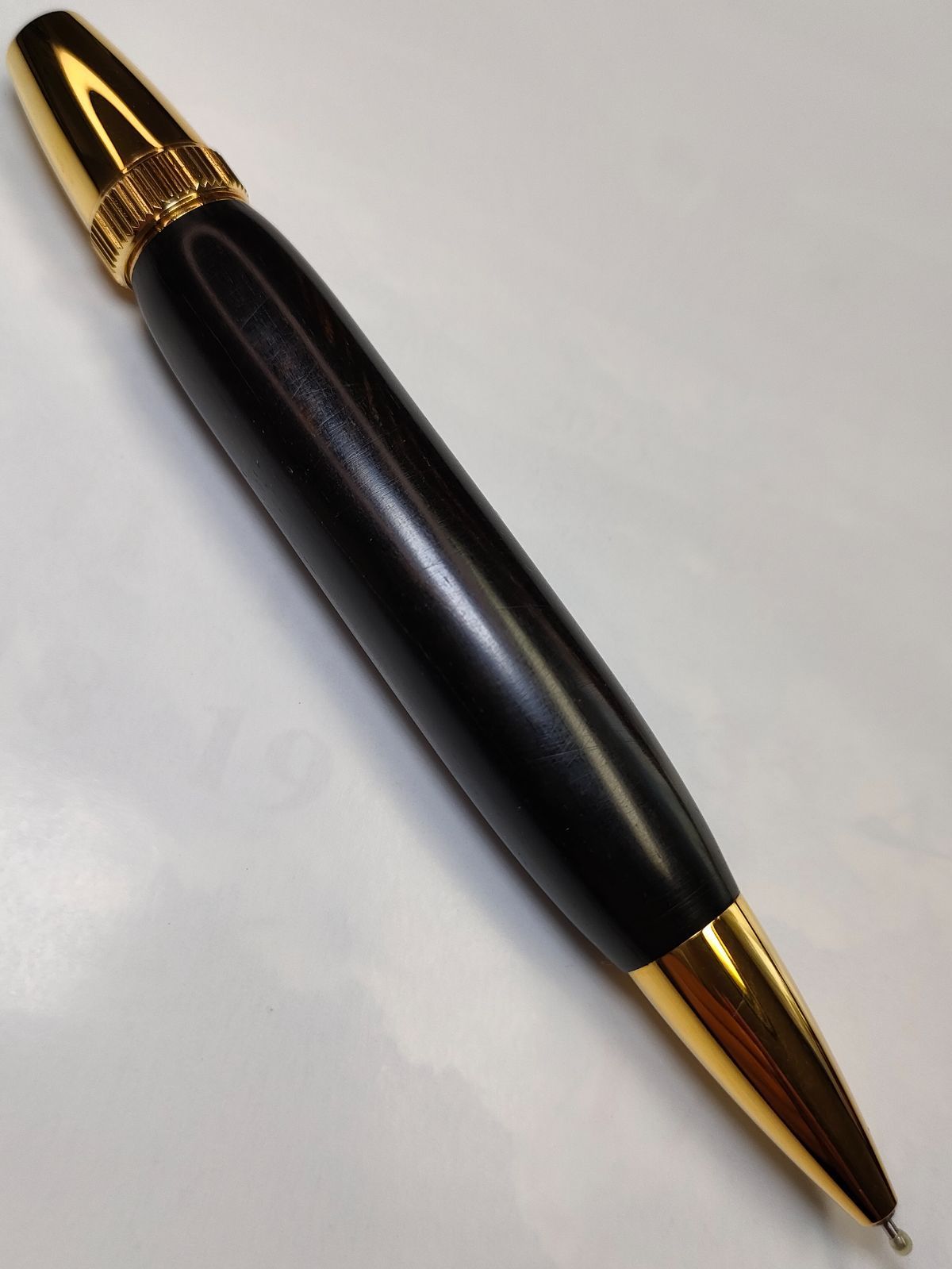 幻の銘木【青黒檀】パトリオットボールペン