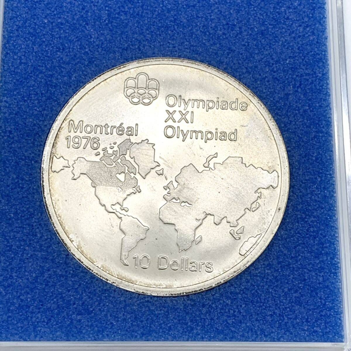 △モントリオールオリンピック 記念硬貨 エリザベス二世△nm95 第21回