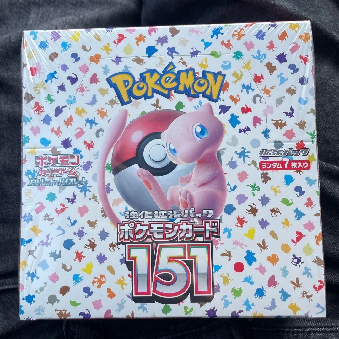 ポケモンカード151☆シュリンク付き1BOX