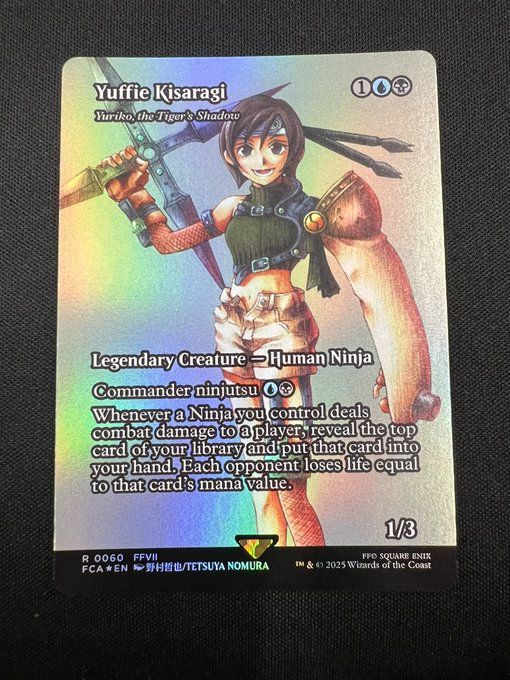 MTG】ユフィ・キサラギ 虎の影、百合子 継承史 foil マジック：ザ