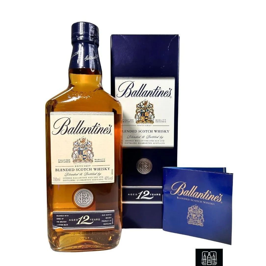 旧ラベル バランタイン12年 40度 700ml バランタイン 12年 旧ボトル箱