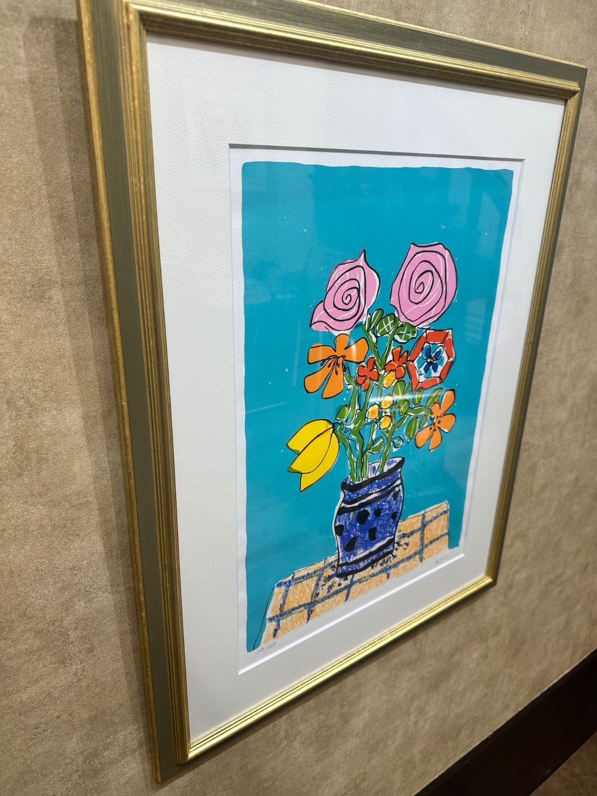 ポール・アイズピリ 「ブルーバックの花束」 Paul Aizpiri - 創業36年