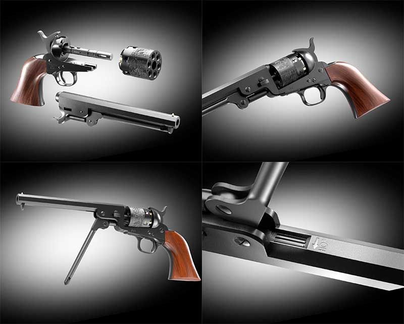 東京マルイ エアリボルバープロ M1851 NAVY 10才以上用 - メルカリ