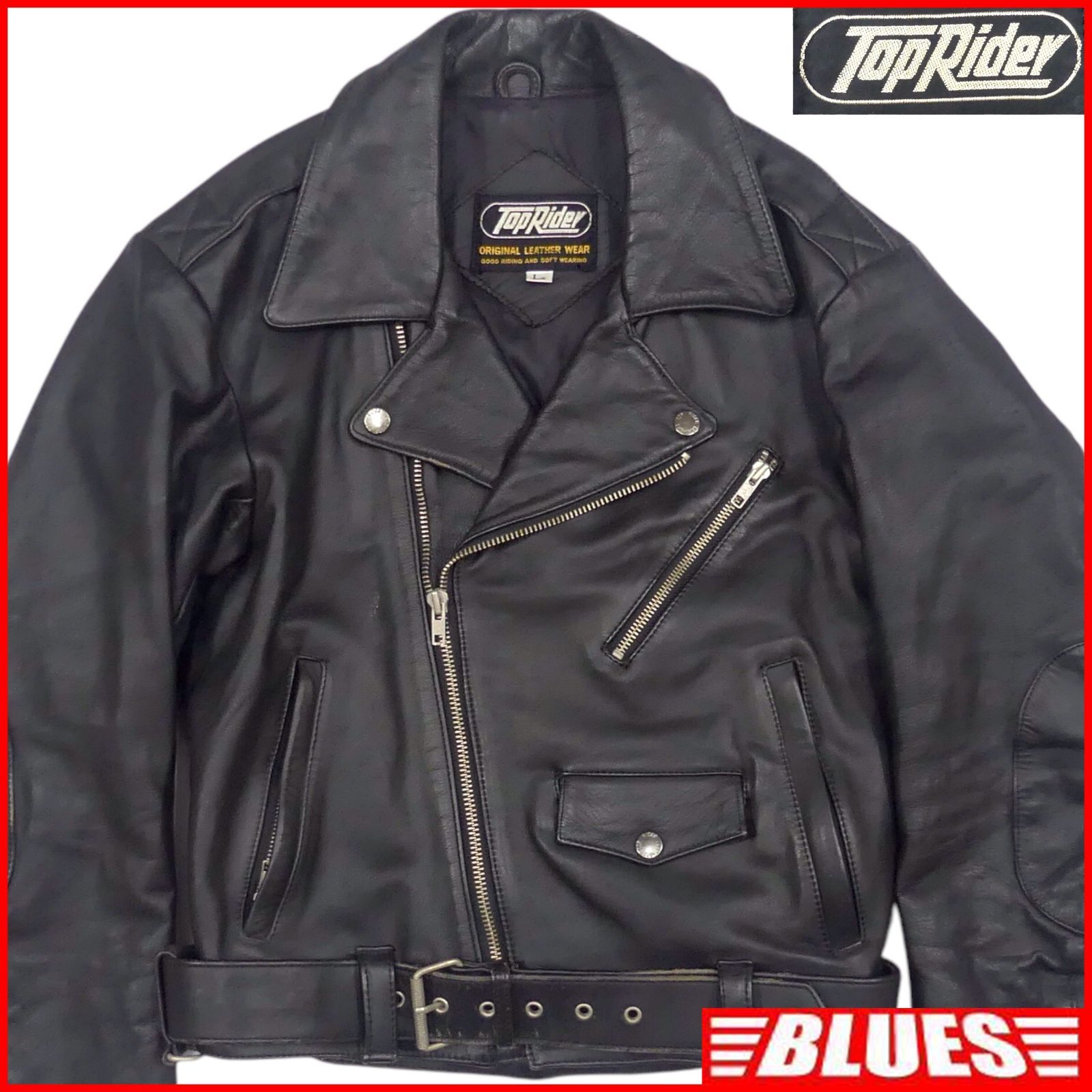 TOP RIDER トップライダー 南海部品 ナンカイ ライダースジャケット L