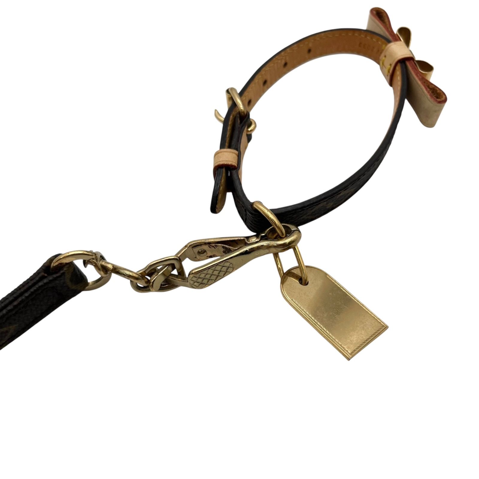 LOUIS VUITTON ルイ・ヴィトン レッスバクスターMM モノグラム 小型犬