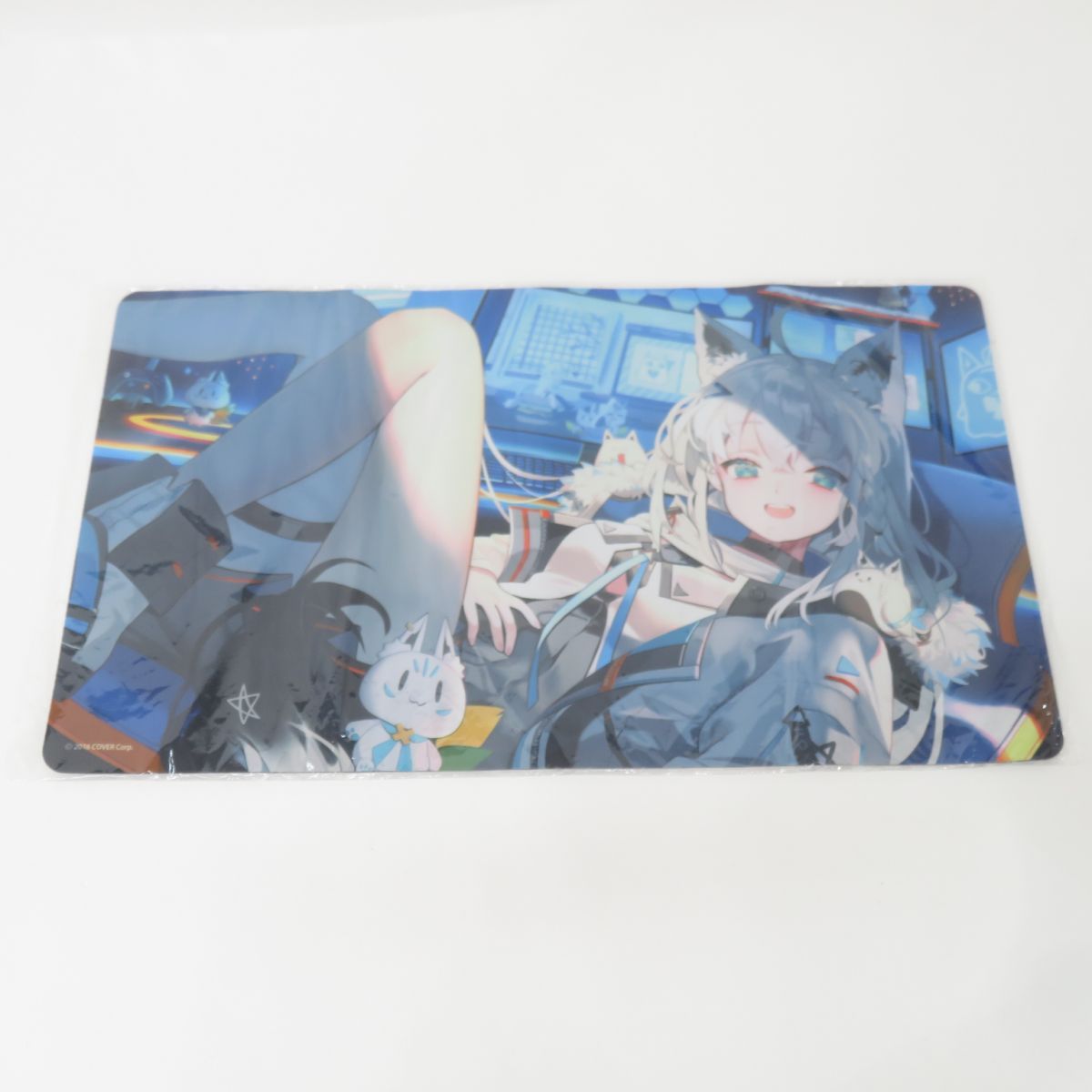 白上フブキ 4周年記念 ラバーマット プレイマット デッキケース