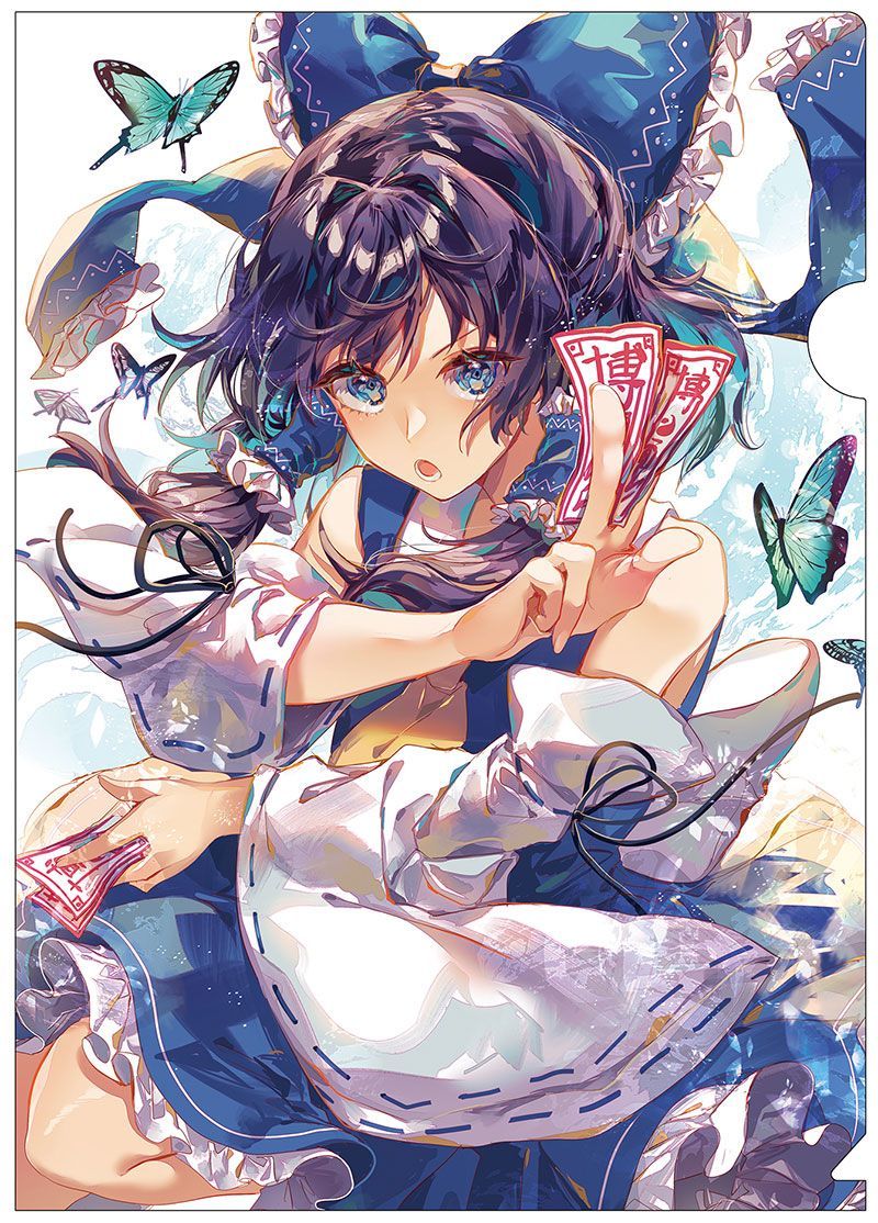 Amazon.co.jp: 東方 博麗霊夢 水着 クリアファイル O1 : おもちゃ 東方