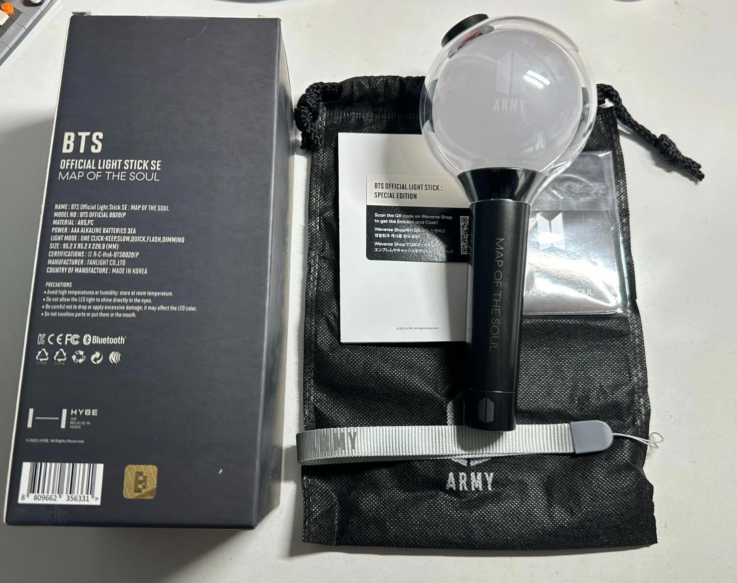 BTS OFFICIAL LIGHT STICK アミボム ペンライト