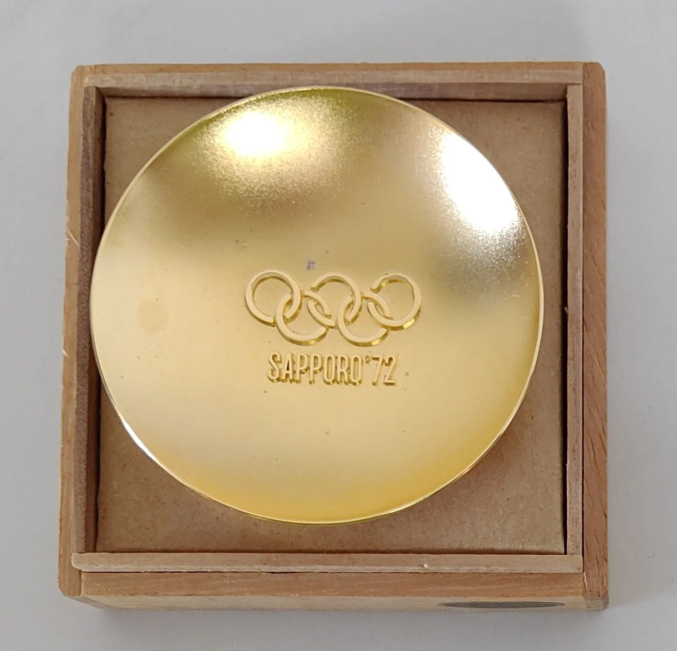 SAPPORO '72 24K ゴールド皿 2025年最新】札幌オリンピック 金杯24Kの