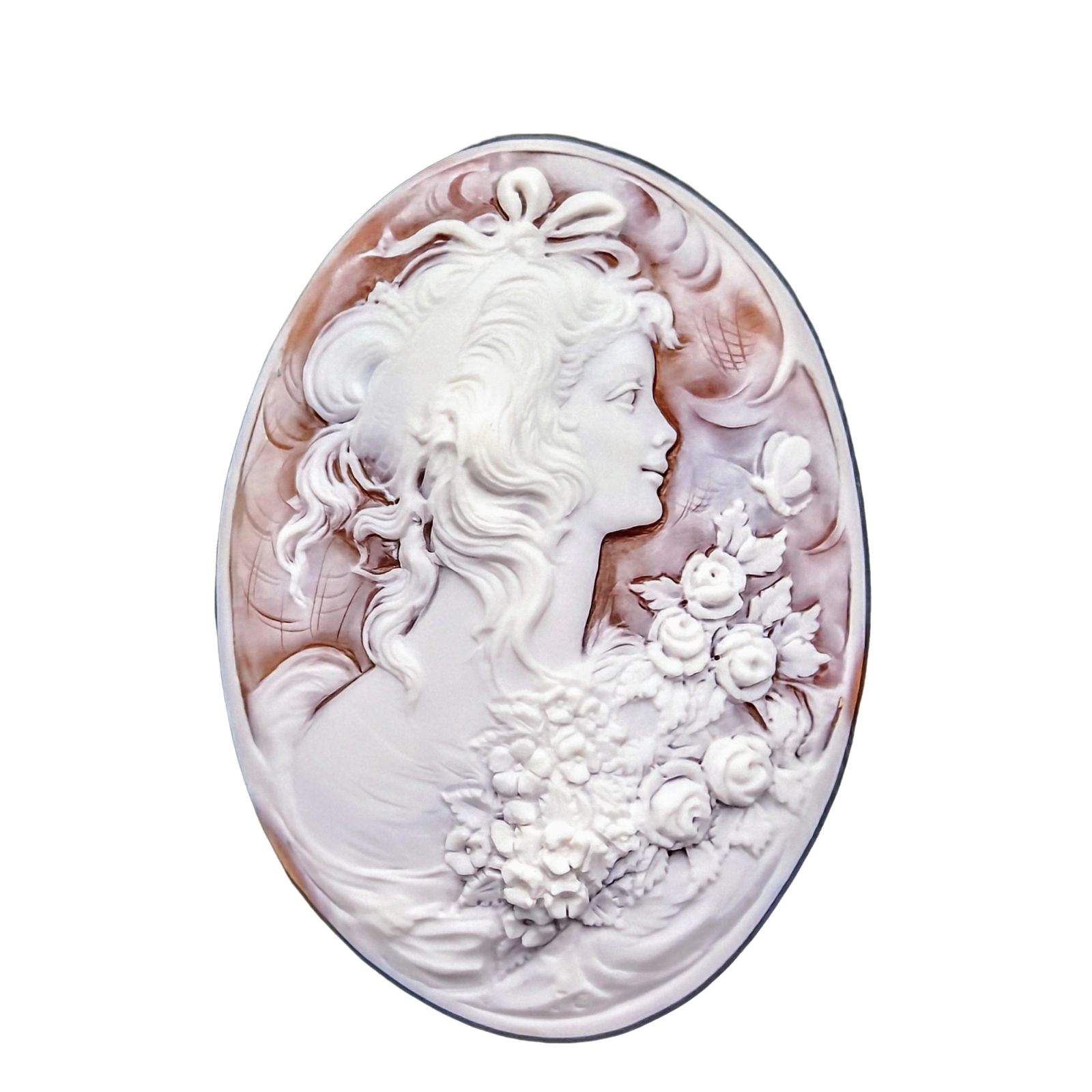 店頭併売商品※◇JC【ヤンナコーネ・カルミネ】 シェルカメオ ルース 約