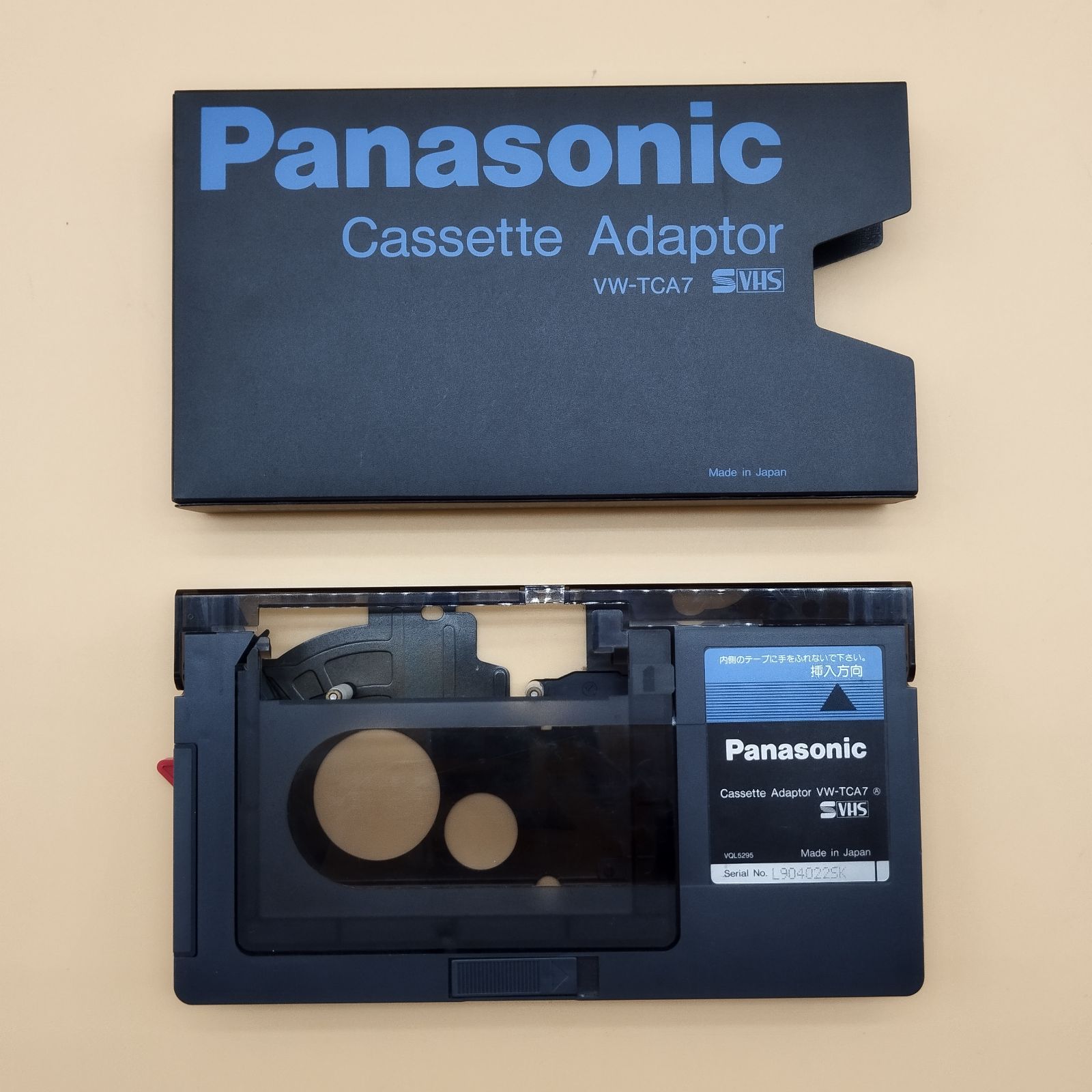 Panasonic パナソニック SVHS-C カセットアダプター VW-TCA7 Cassette