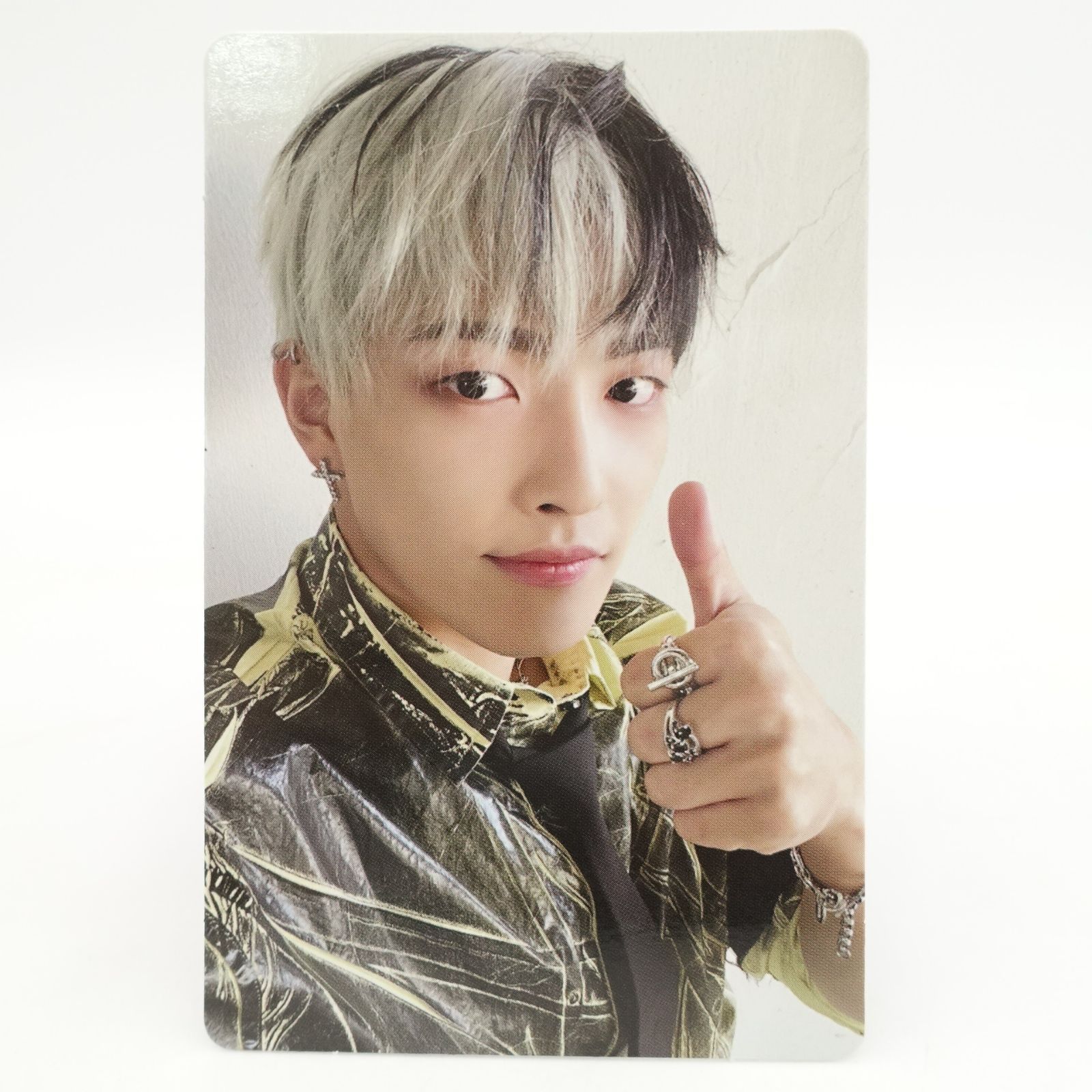 ATEEZ ホンジュン Hongjoong ポラロイド サイン トレカ ポラ ④ 【公式