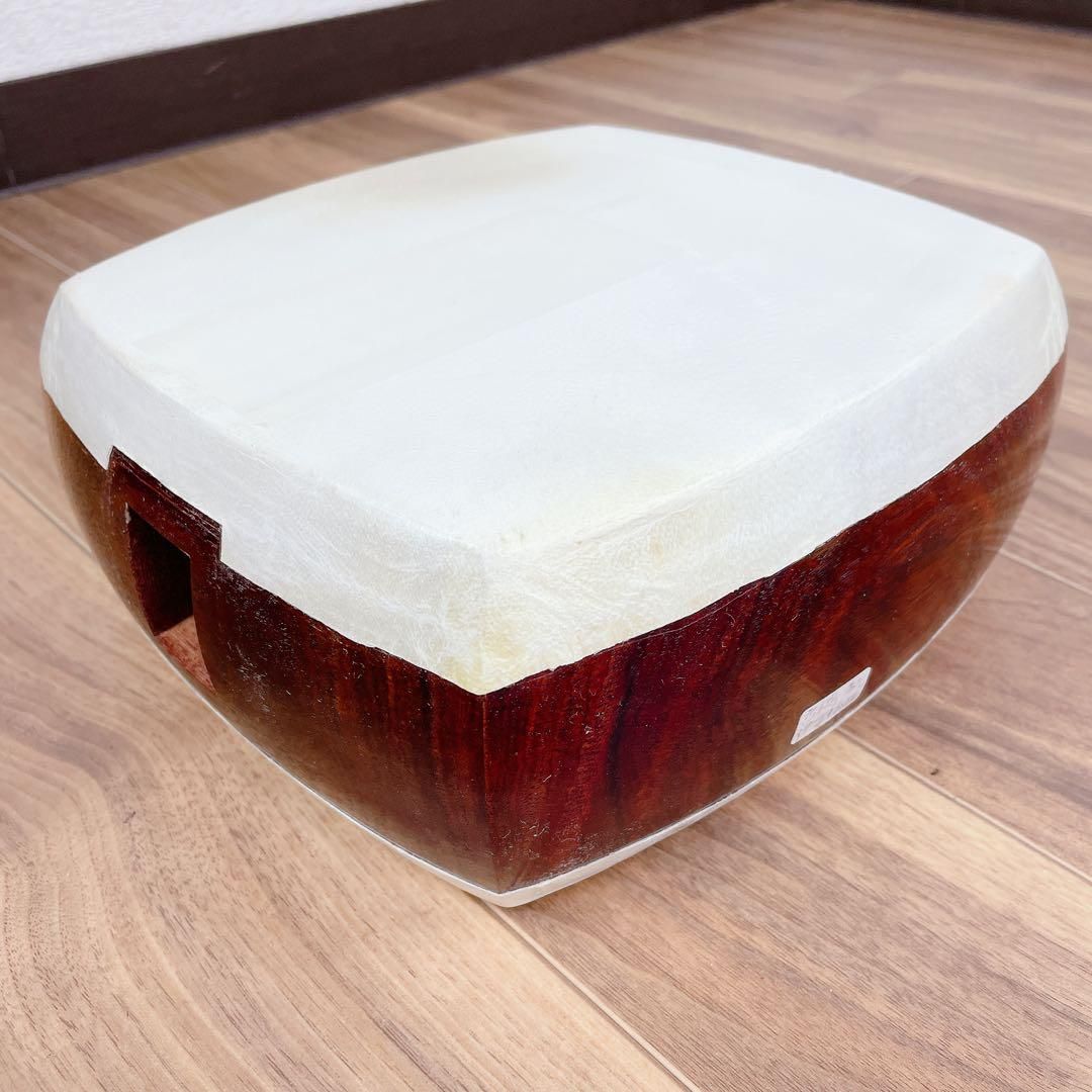 津軽三味線 太棹 一本溝 子持ち 綾杉胴 紅木 和楽器 - メルカリ