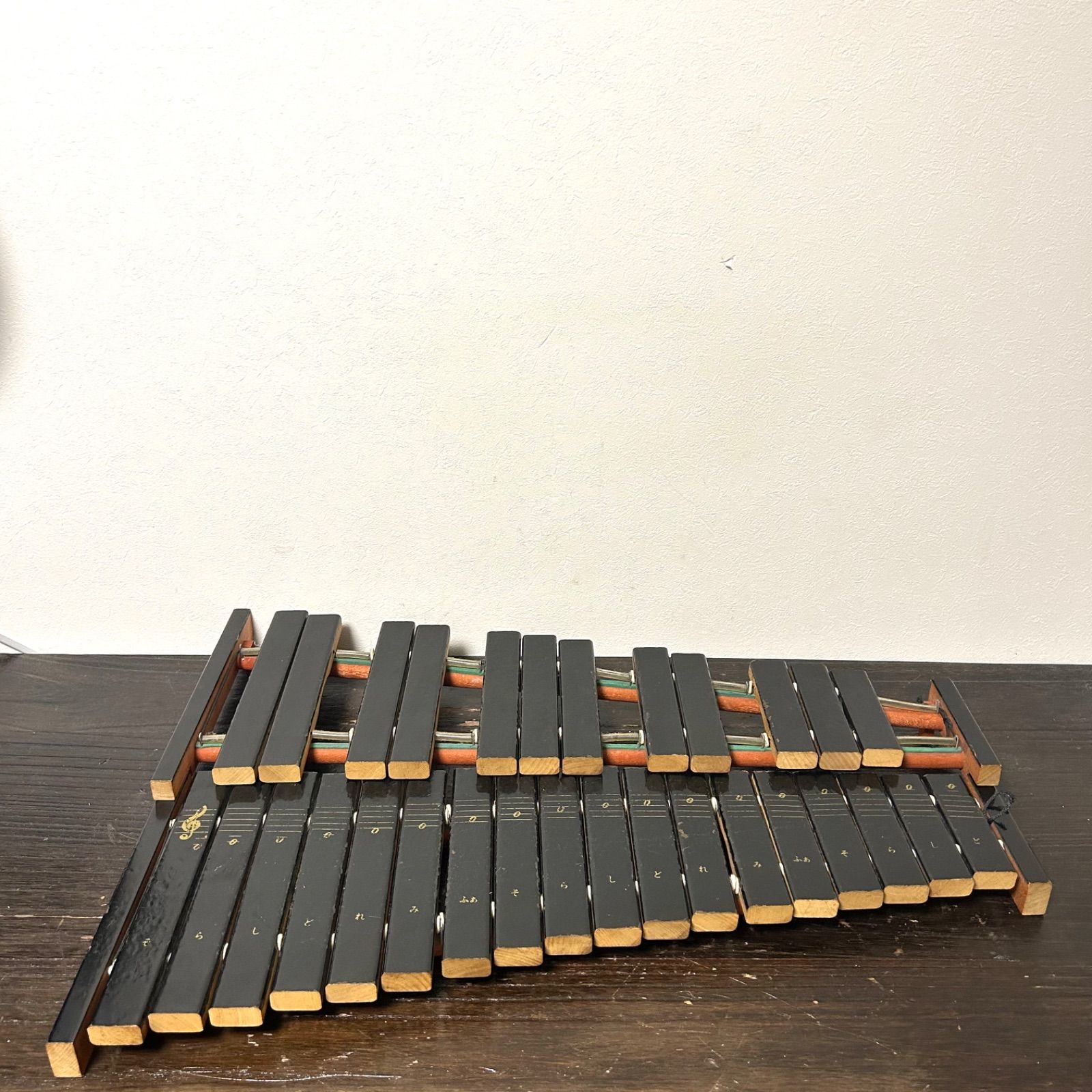 レア 美品 YAMAHA 卓上木琴 30音 NO.185 ヤマハ もっきん YAMAHA 卓上