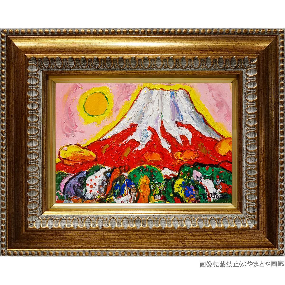 臼井幸彦画伯 油彩画 パリの街並み F4号 油彩画 臼井幸彦画伯 パリ