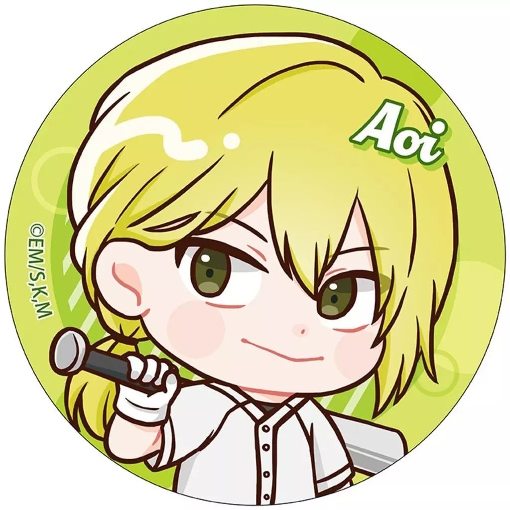 中古】バッジ・ビンズ 藤堂葵 缶バッジ 「忘却バッテリー」 - メルカリ