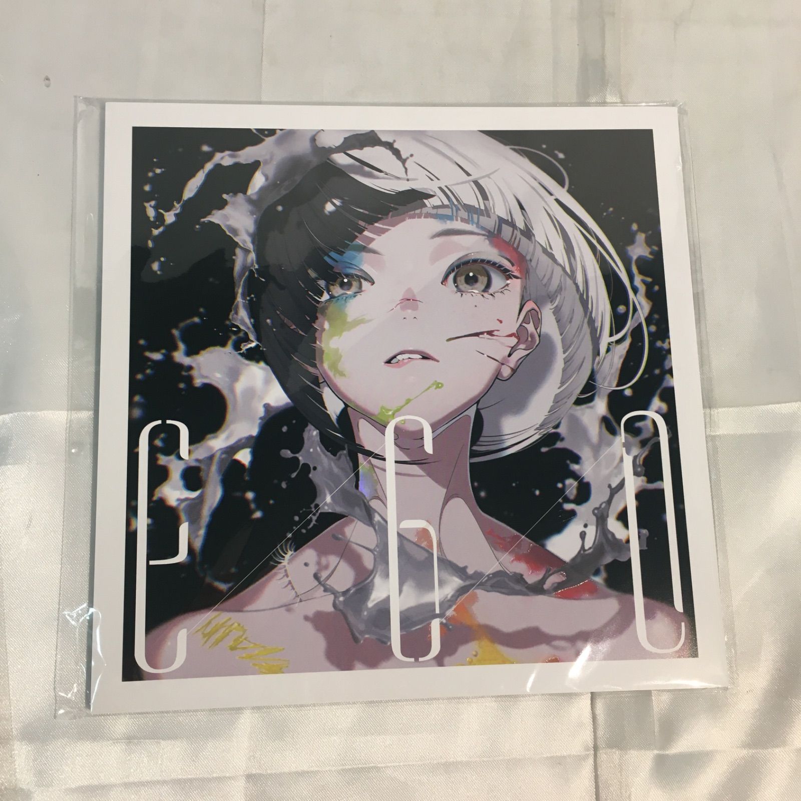 米山舞 EGO展「FLOW 」 直筆サイン入り キャンバスアート