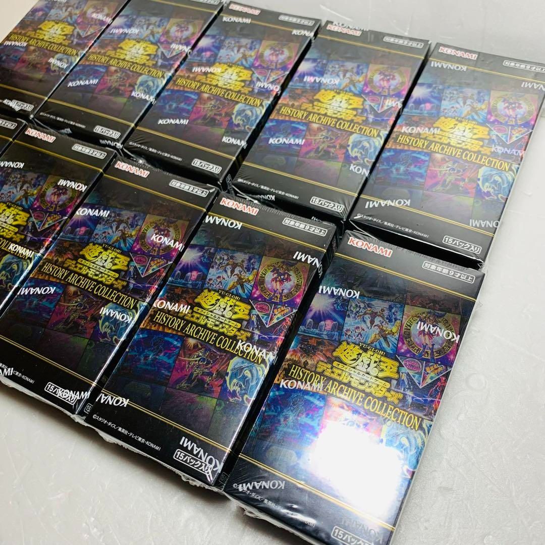 シュリンク付き 遊戯王 ヒストリーアーカイブコレクション 10BOX