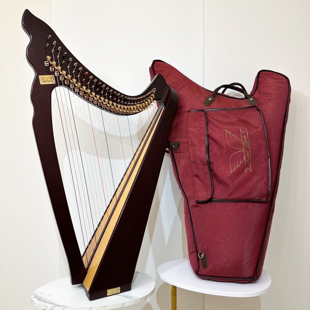ANGEL harp 28弦 ソフトケース付 ハープ マホガニー ANGEL harp 28弦