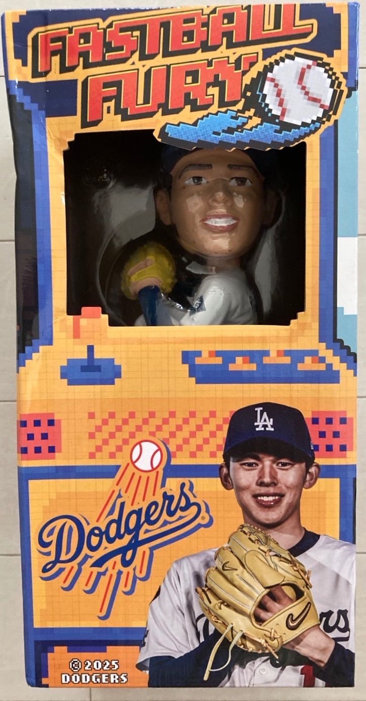 激レア】佐々木朗希 ボブルヘッド ドジャーススタジアム先着限定配布