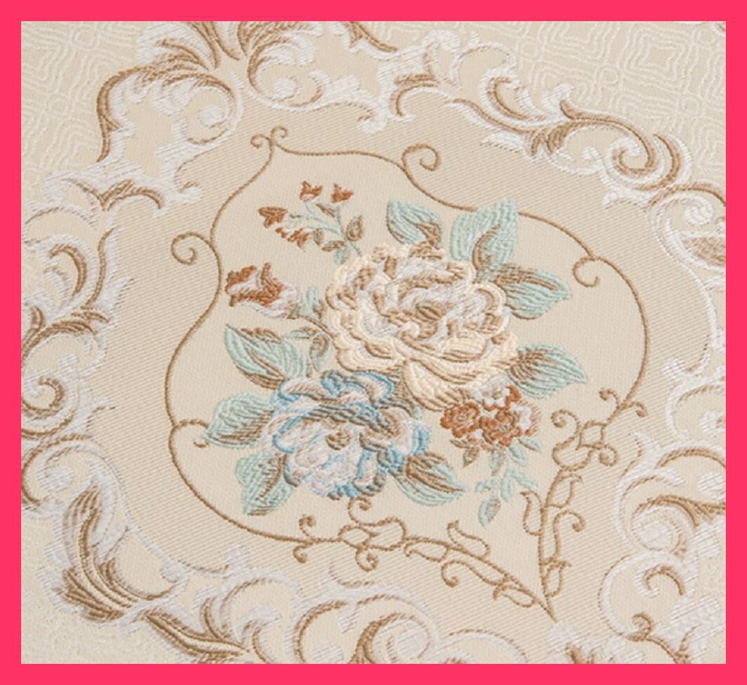 ☆スタッフおすすめ☆【製造待ち】【在庫なし】花柄 猫脚スツール バラ