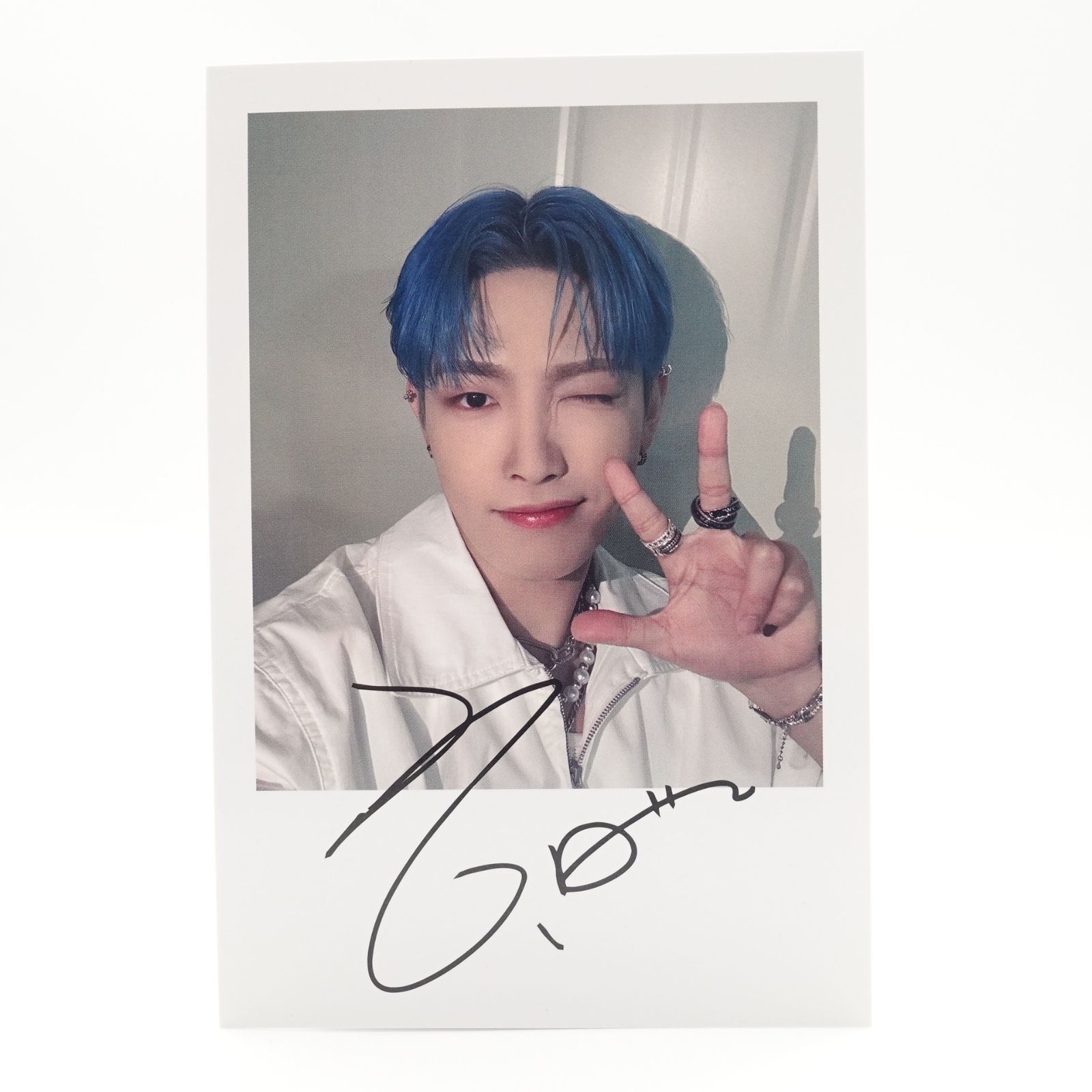 ATEEZ ホンジュン Hongjoong ポラロイド トレカ ポラ ⑨ ATEEZ