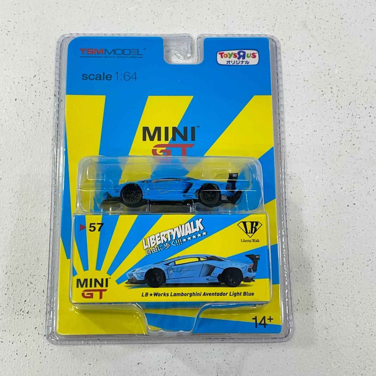 MINIGT ミニGT トイザらス限定 LBワークス 日産GT-R WHITE MINIGT LB