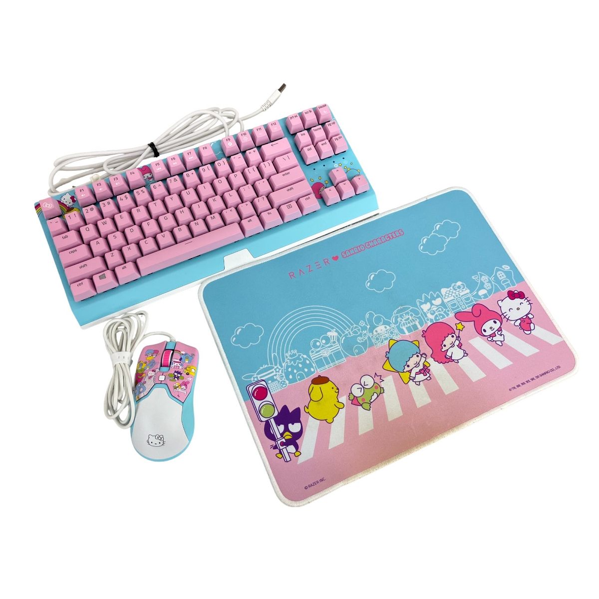 オファー 【マウス・キーボードセット】RAZER サンリオコラボ ハロー