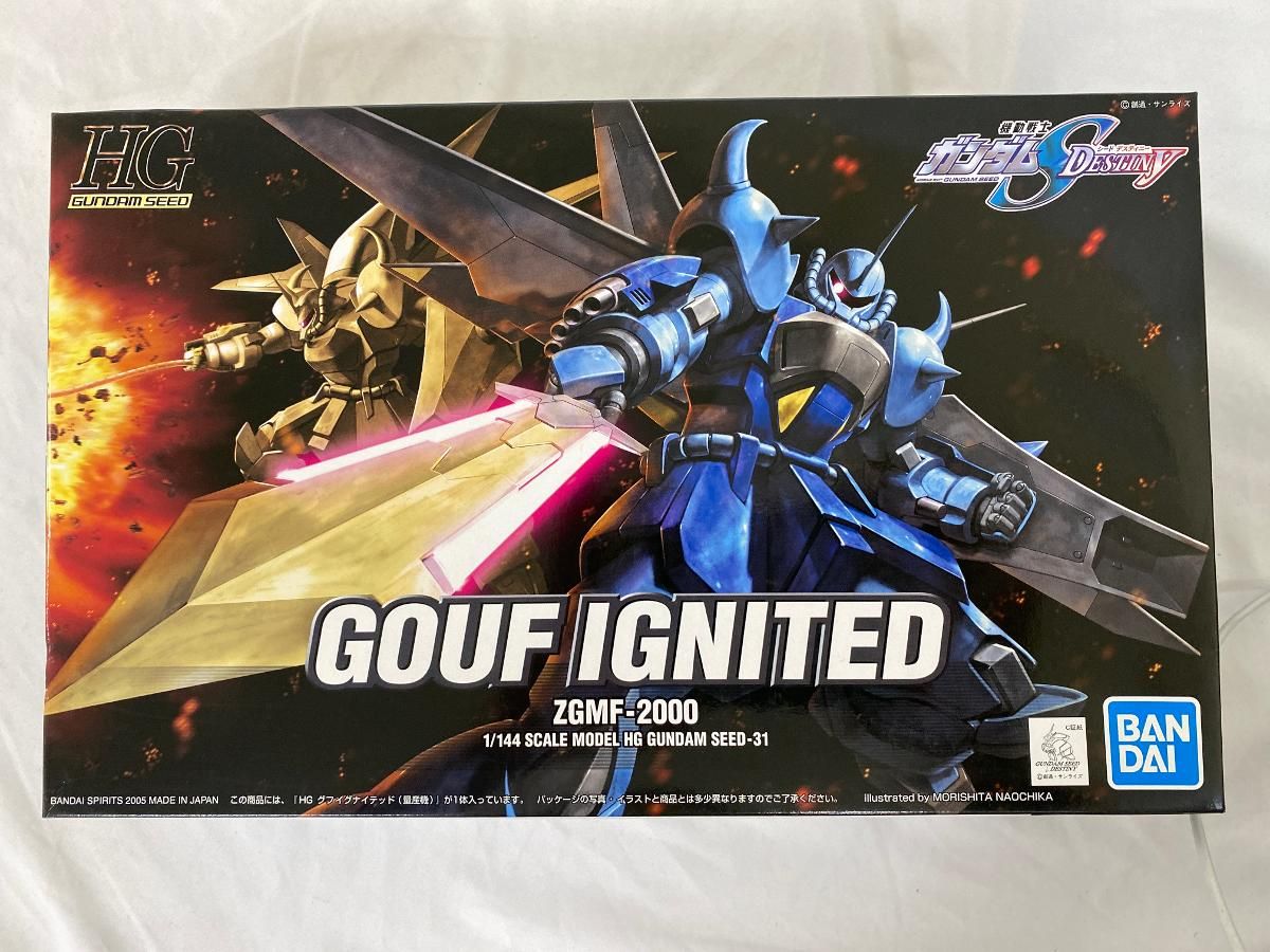 HG 1/144 小売 ZGMF-2000 グフ イグナイテッド(量産機) 機動戦士