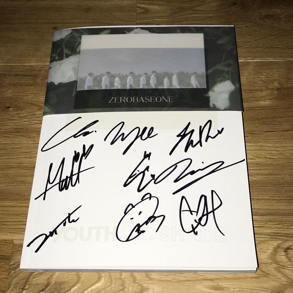 ZB1 ZEROBASEONE ゼベワン ハンユジン 直筆サイン入り チェキ