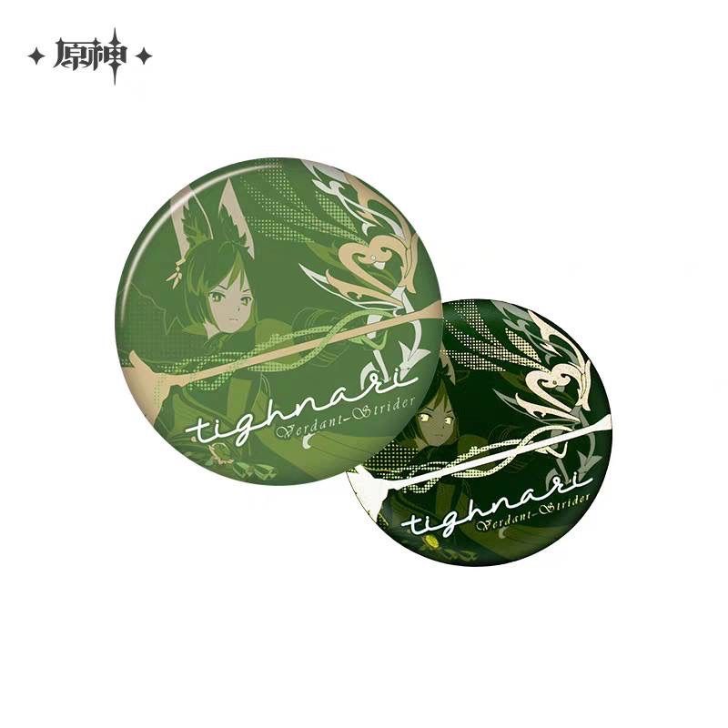 原神・公式】缶バッジ特典郁林与飞沙アルハイゼン