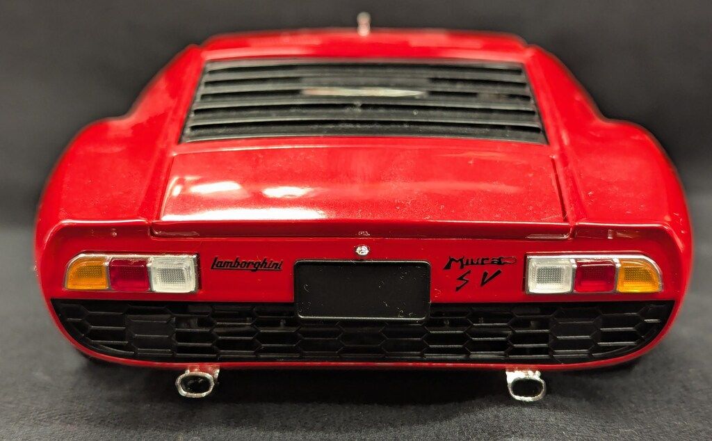 京商 1/18 ランボルギーニ ミウラ P400 SV(Red/Gold) 販売 08317R