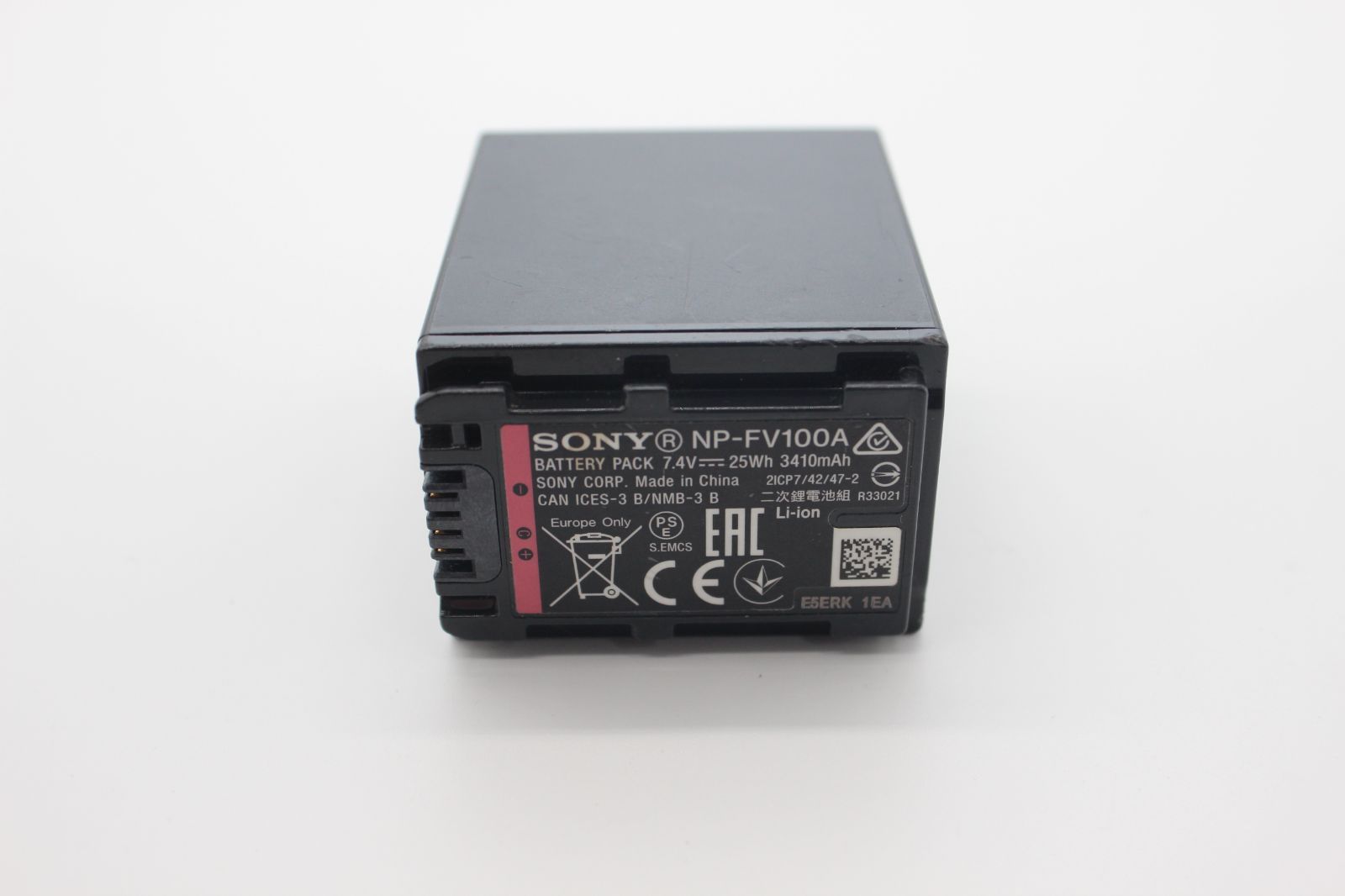 極上品 Sony 純正バッテリーパック NP-FV100A 注文 ≪極上品≫ SONY NP