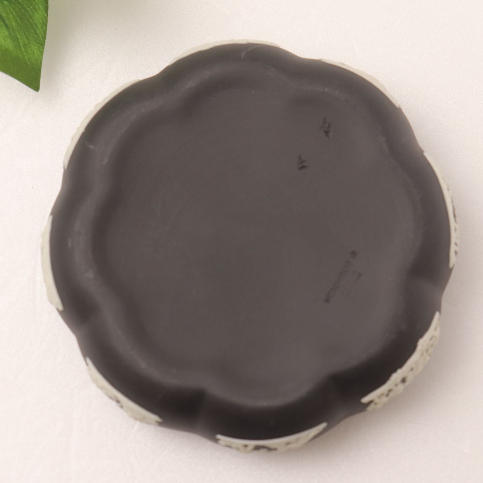 希少】ウェッジウッド・ジャスパーブラック プレート