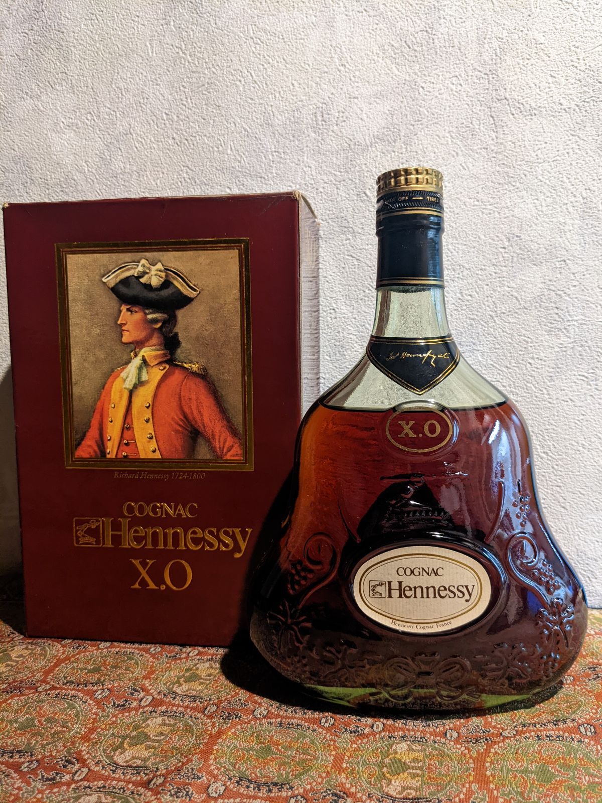 Hennessy XO 3本セット オリジナルボックス入り700ml