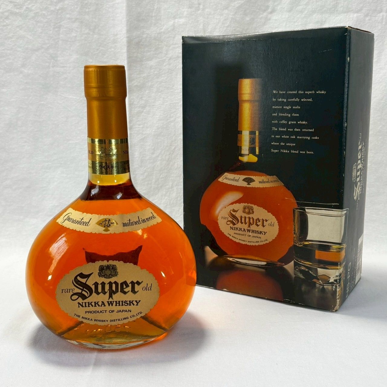 27 スーパーニッカウイスキー有田焼九州古地図ボトル