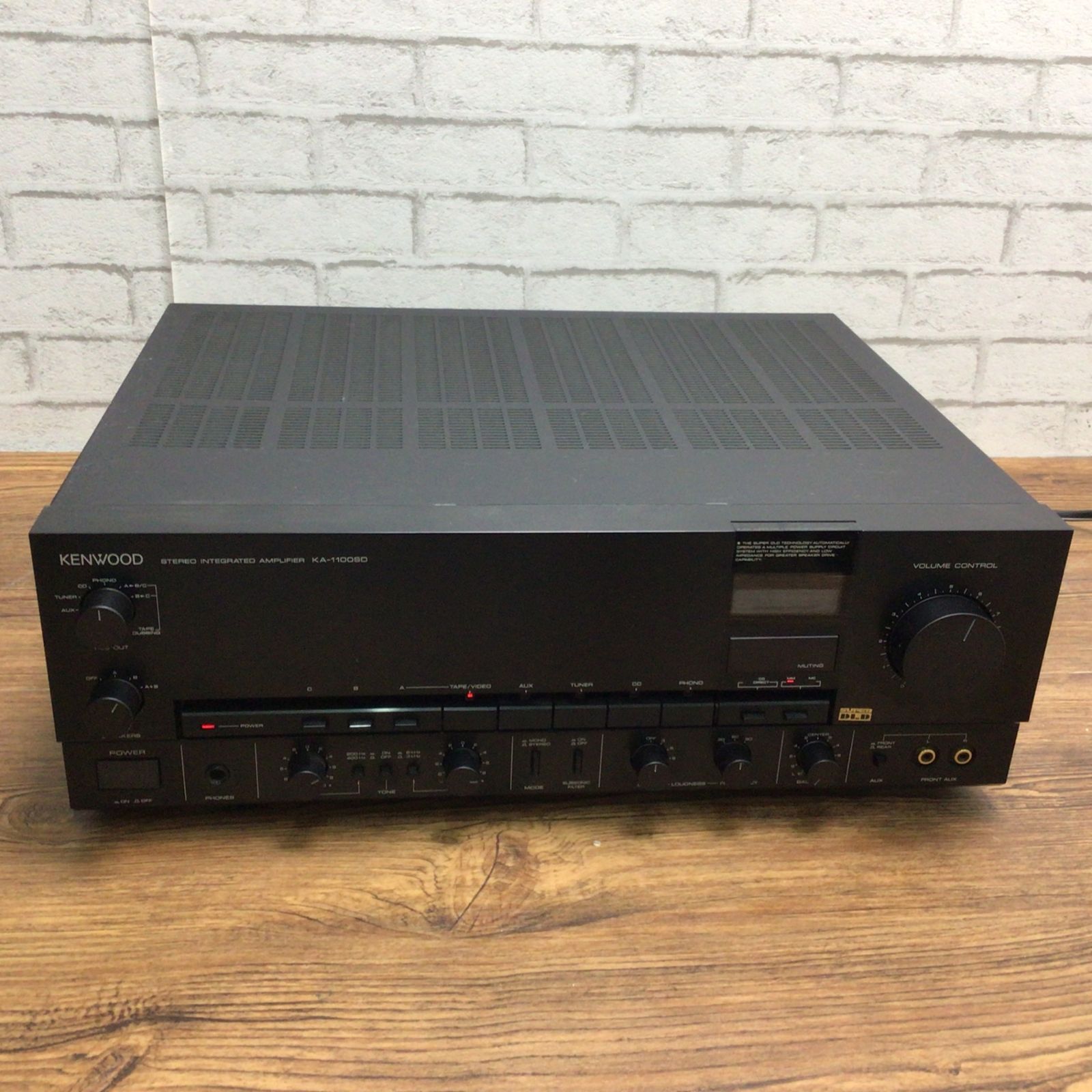 M7410 KENWOOD KA-1100SD プリメインアンプ KENWOOD KA-1100SD
