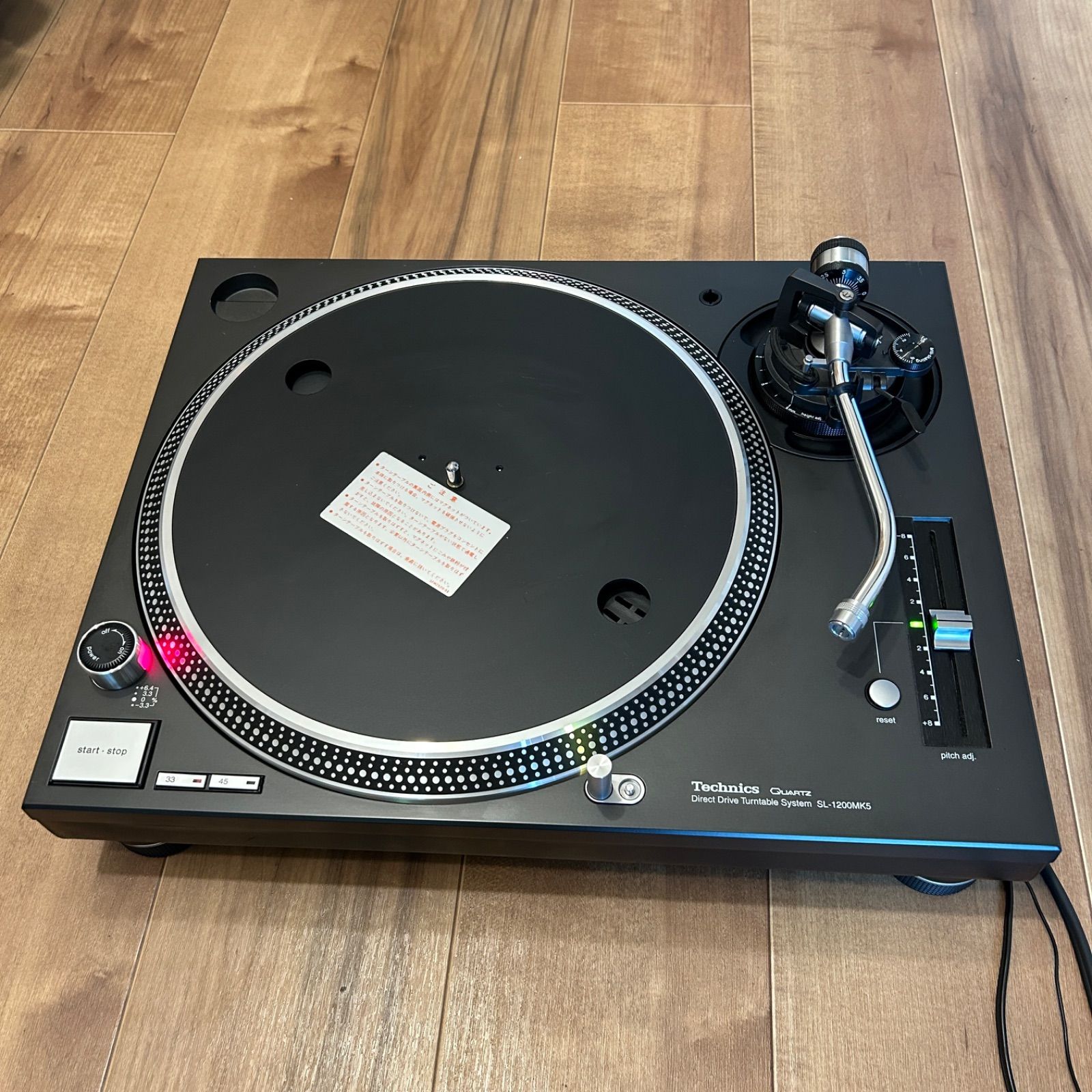 Technics SL-1200MK5 ターンテーブル + SURE M44G Technics SL-1200MK5