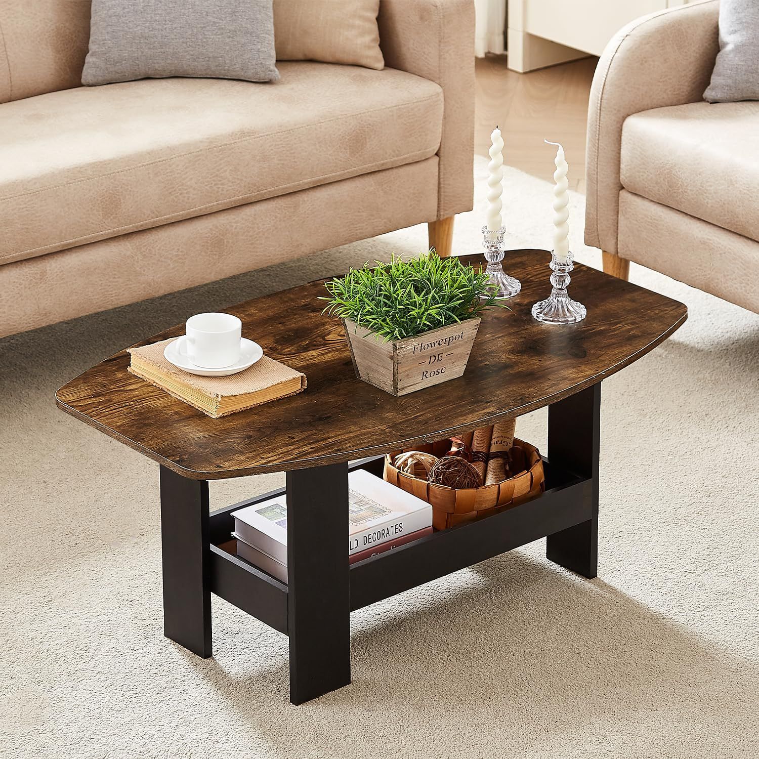 北欧レトロ 日美 木製コタツテーブル センターテーブル カフェテーブル