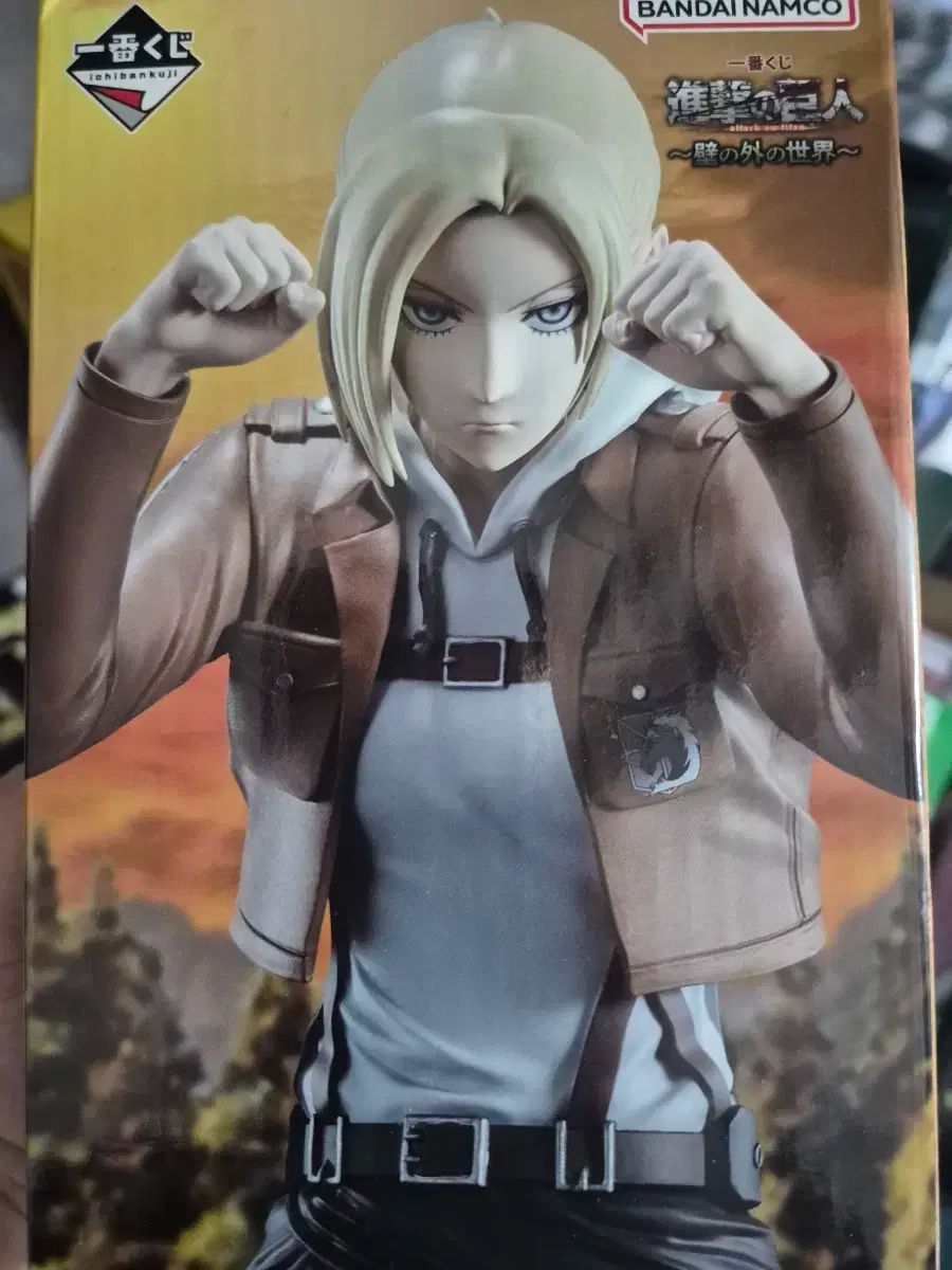 進撃の巨人 一番くじ 壁の外の世界 B賞 アニ・レオンハート フィギュア