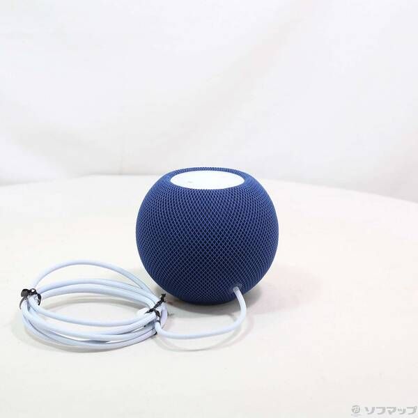 小売業者 〔品〕 HomePod mini ブルー MJ2C3J／A【258】 Apple