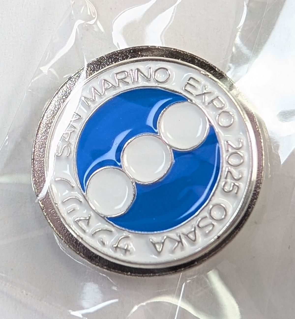 ☆レア☆【大阪・関西万博】サンマリノ館 パビリオン ピンバッチ 超激