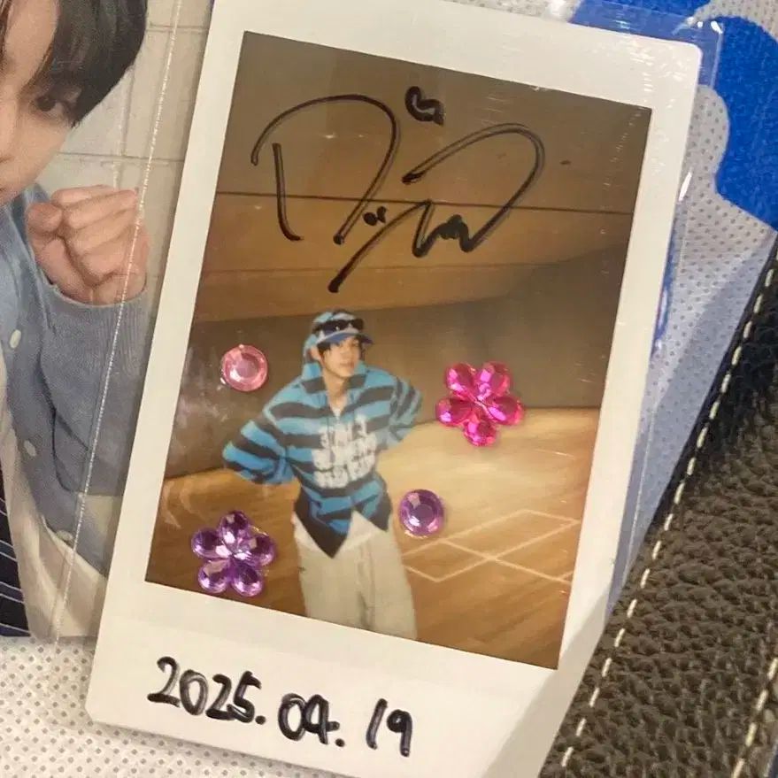 ATEEZ ウヨン 直筆サイン ポラロイド 当選 チェキ ATEEZ ウヨン 直筆